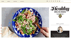 Desktop Screenshot of healthy-delicious.com
